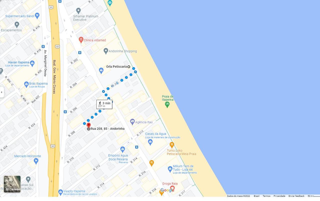 Apartamento 200 Metros Da Praia 03 Quartos Com Ar Condicionado - Meia Praia - Itapema Exteriör bild