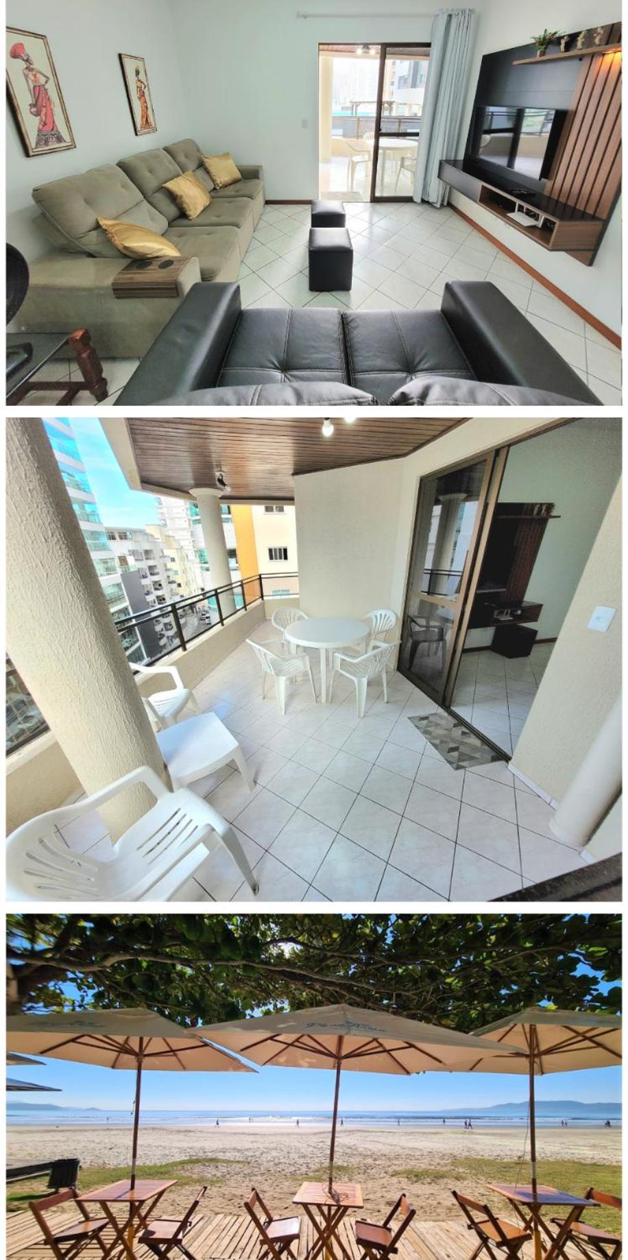 Apartamento 200 Metros Da Praia 03 Quartos Com Ar Condicionado - Meia Praia - Itapema Exteriör bild